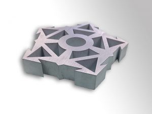 Waterjet Cutting example (star)