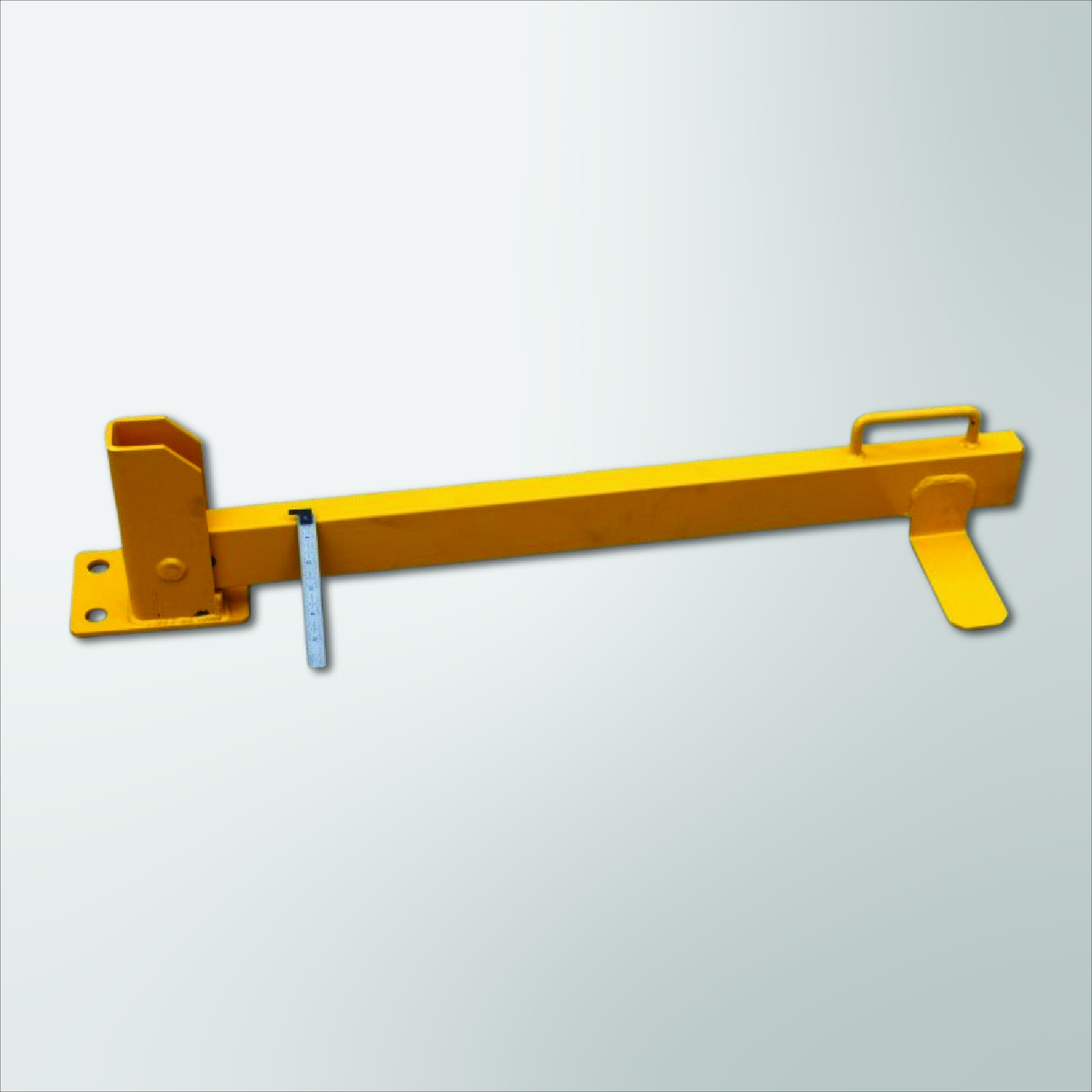 yellow painted metal fabrication