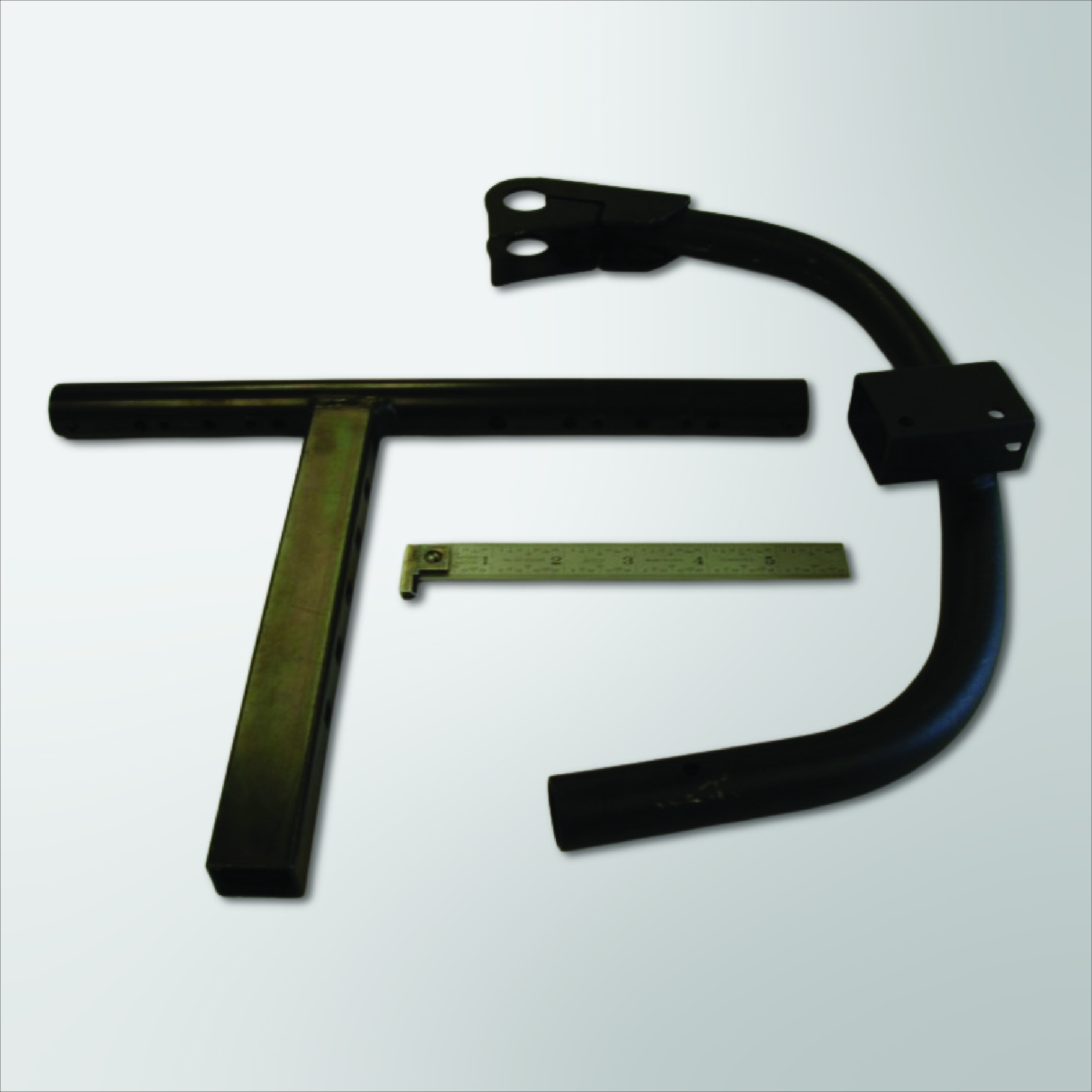Black Painted Tube Bending and Fabricating
