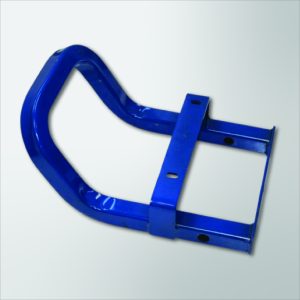 Finished Blue Painted Fabricated Bent Tube Assembly